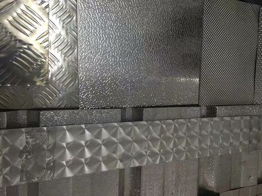 anti corrosion 1060 Embossed Aluminum Plate For Refrigerator